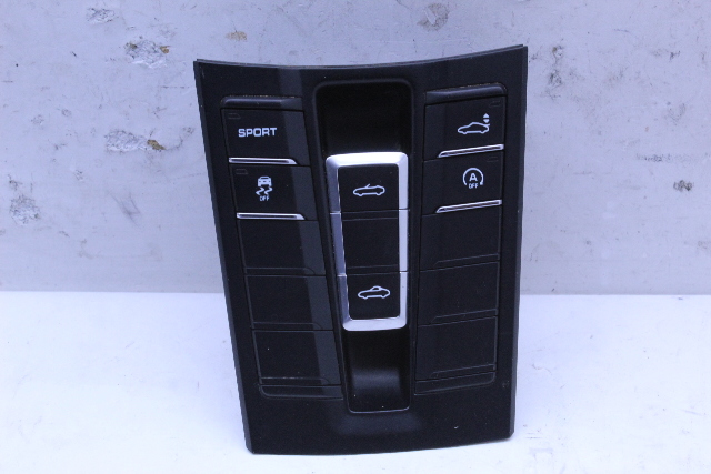 2013 2014 2015 2016 Porsche Boxster 981 Convertible Top Switch Traction Spoiler Control OEM