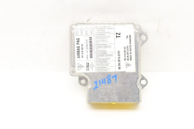 2012-2016 Porsche 911 Boxster Cayman Airbag Computer 99161820104 OEM