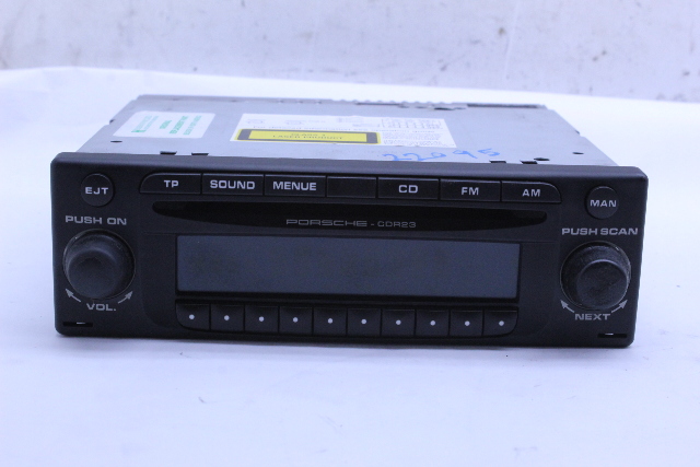 2003-2004 Porsche 911 Boxster Radio Stereo CDR23 CDR-23 99664512907 OEM