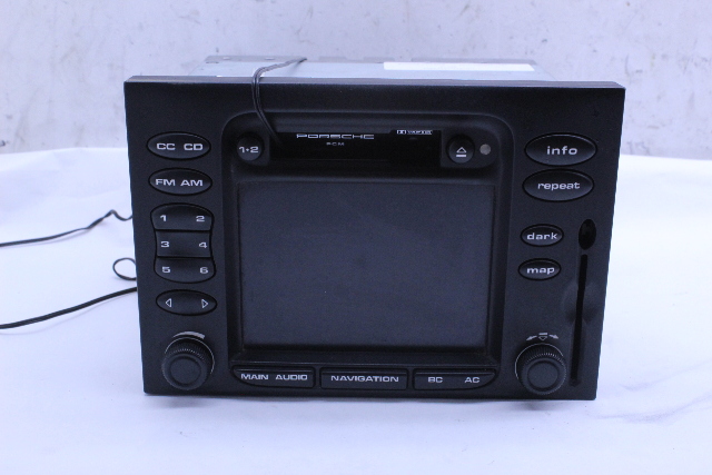 2002 2003 2004 Porsche 911 Boxster Radio Stereo Navigation Display PCM OEM