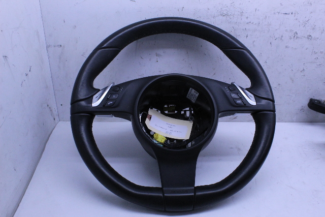 2011-2014 Porsche Cayenne Panamera Steering Wheel Black OEM