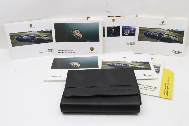 2011 Porsche Cayenne Owners Manual And Case OEM