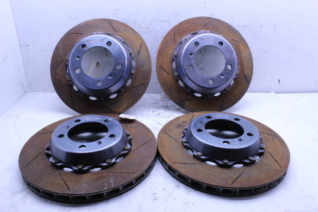 1999-2004 Porsche 911 996 Front Rear Brake Rotors 2 Piece Girodisc Caliper Spacers Bolts OEM