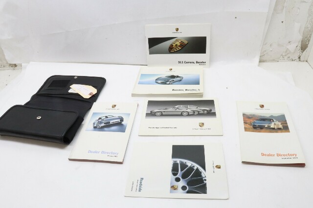 2005 Porsche Boxster 987 Owner's Manual and Case OEM