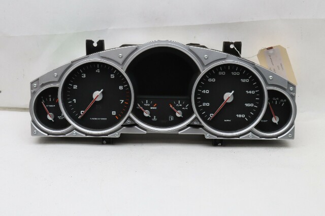 2008 Porsche Cayenne Turbo Speedo Speedometer Instrument Cluster Broken Mount OEM