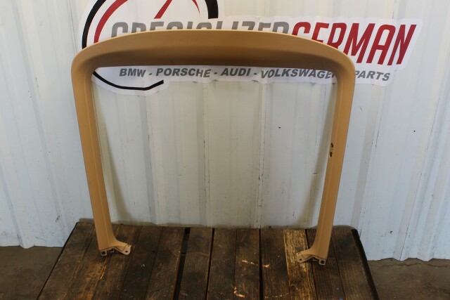 2014 2015 2016 Porsche Cayman 981 Rear Trunk Hatch Trim Panel Upper - 981555191 OEM