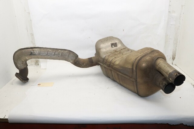 2014-2016 Porsche Cayman 3.4 Exhaust Muffler Right OEM