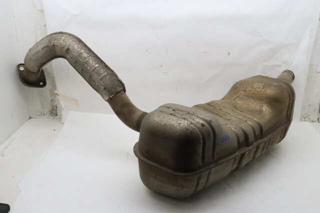 2014-2016 Porsche Cayman 3.4 Left Rear Muffler Exhaust 98111123100 OEM
