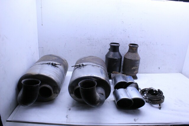 2001-2004 Porsche 911 996 Turbo EXhaust Muffler Fabspeed SOLD AS IS OEM