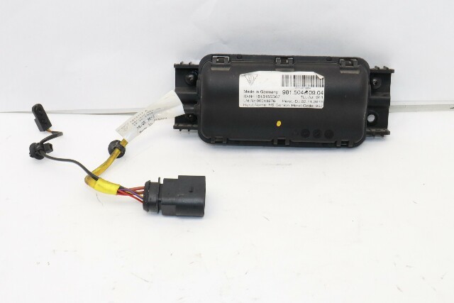 2014 2015 2016 Porsche Cayman Rear Spoiler Drive Motor OEM