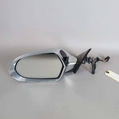 2014-2016 Audi A6 S6 Left Aluminum Door Mirror 4G1857409AE OEM Used