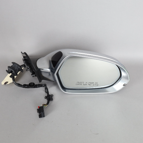 2014-2016 Audi A6 S6 Right Aluminum Door Mirror 4G1857410AE OEM Used