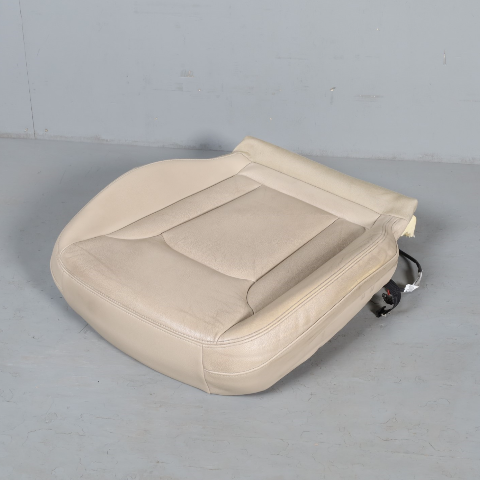 2017-2019 Audi Q7 Front Seat Lower Back Cusion Left Beige OEM Used