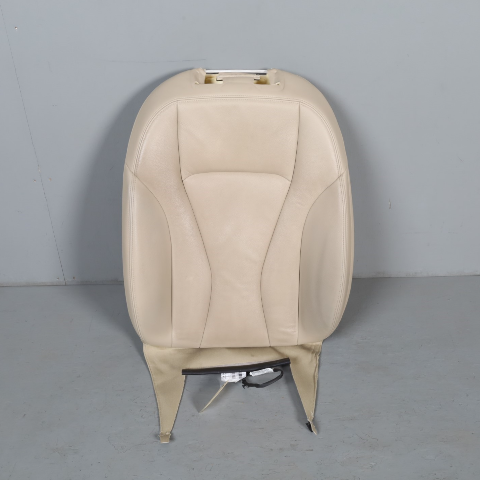 2017-2019 Audi Q7 Front Seat Upper Back Cusion Left Beige OEM Used