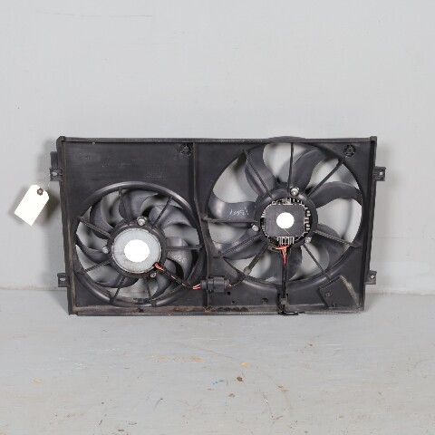 2013-2015 Volkswagen Passat Radiator Fan With Shroud 1K0121207BB OEM Used
