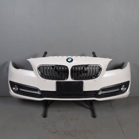 2014-2016 BMW 528i 535i 550i F10 Front Bumper Cover White 51117332681 OEM Used