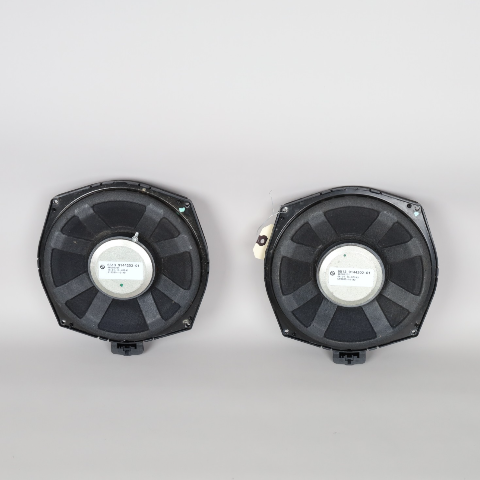 2008-2013 BMW 328i 335i M3 X1 Floor Speaker Subwoofer Pair 65139143143 OEM Used
