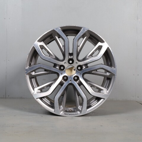 2011-2019 BMW X5 X6 Wheel 21 X 10 Style 375 Rim BENT AS IS