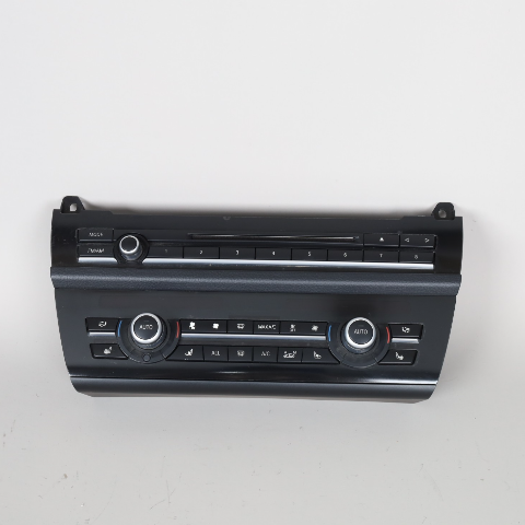 2011-2015 BMW 528i 535i 550i Audio Climate Temperature Control Panel OEM