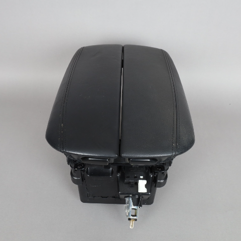 2014-2018 BMW X5 F15 Center Console Armrest Black Lather 51169281632 OEM Used