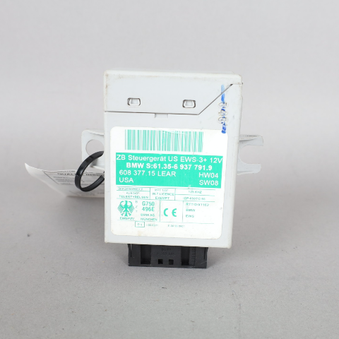 2004-2006 BMW EWS III Theft Locking Immobilizer Module 61356937791 OEM Used