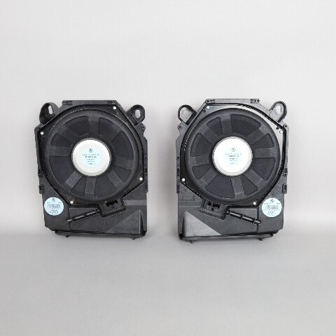 2008-2013 BMW 328i 335i M3 X1 Floor Speaker Subwoofer Pair 65139143143 OEM Used