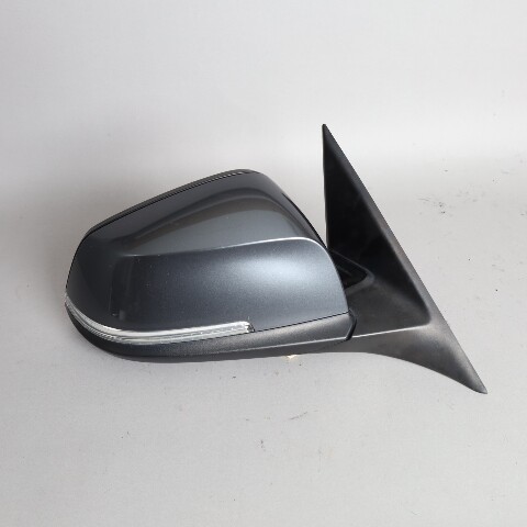 12-13 BMW 328i 335i Right Door Mirror Alpine Mineral Grey 51167245135 OEM Used