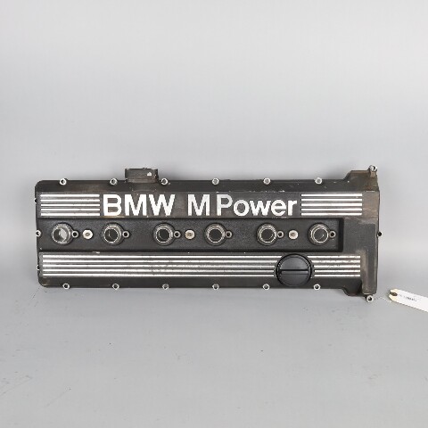 1991-1993 BMW M5 E34 Engine Valve Cover "M-Power" 11121312482 OEM Used