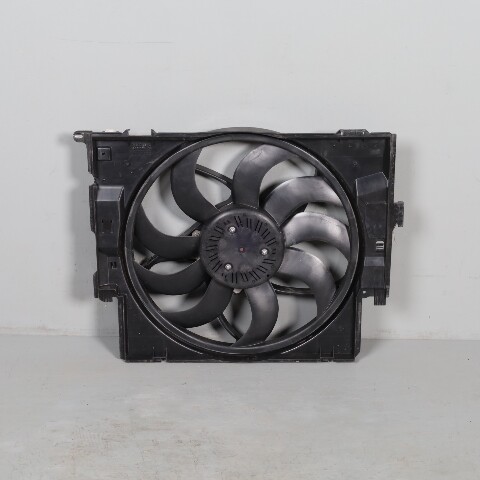 BMW 328i 335i 428i 435i Radiator Cooling Fan With Shroud 17428641964 OEM Used