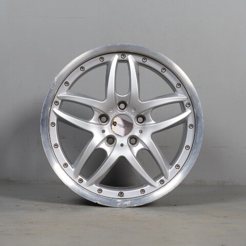 2004 2005 BMW 330i Rear Wheel 18 x 8.5 Rim 10 Spoke Style #71 BENT AS IS