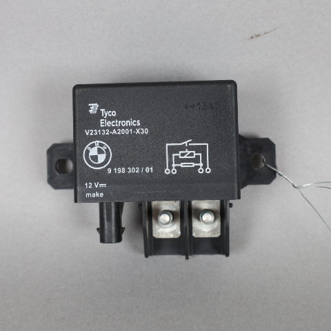 2014 BMW 535i GT Engine Cooling Fan Motor Relay 61369198302 OEM Used