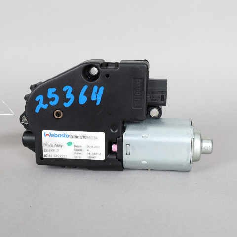 2007 BMW 328i Sunroof Drive Motor 67616922257 OEM Used