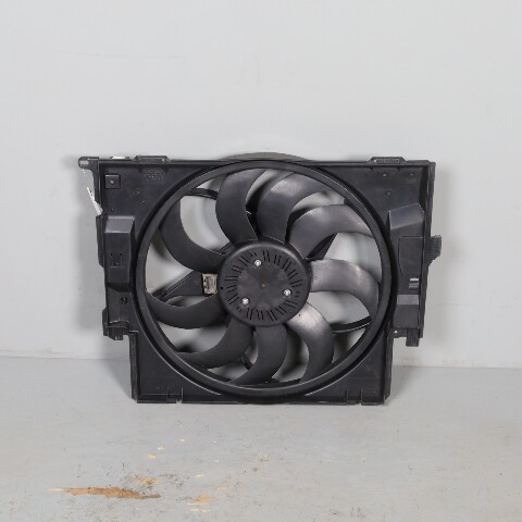 BMW 328i 335i 428i 435i Radiator Cooling Fan With Shroud 17428641964 OEM Used