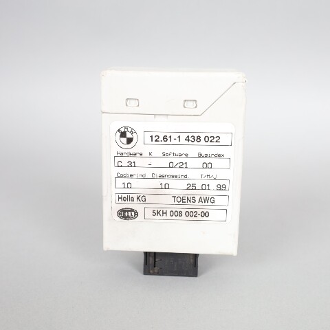 1996-2002 BMW Z3 E36 Oil Level Temperature Module 12611438022 OEM Used