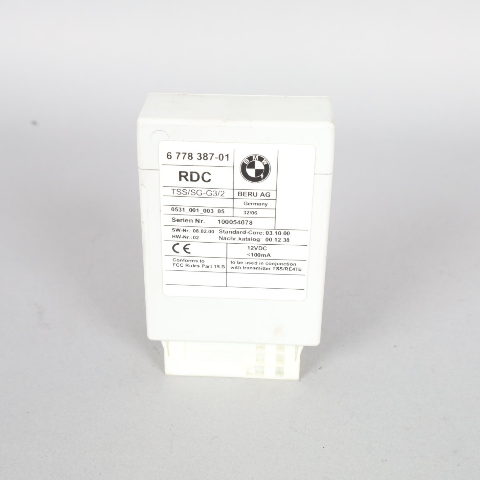 BMW 128i 328i 528i 535i X5 328i 650i Tire Pressure Module 36236778387 OEM Used