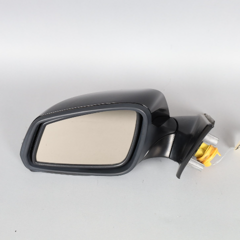 2014-2016 BMW 528i 535i 550i Left Door Mirror 51167350681 Black OEM Used