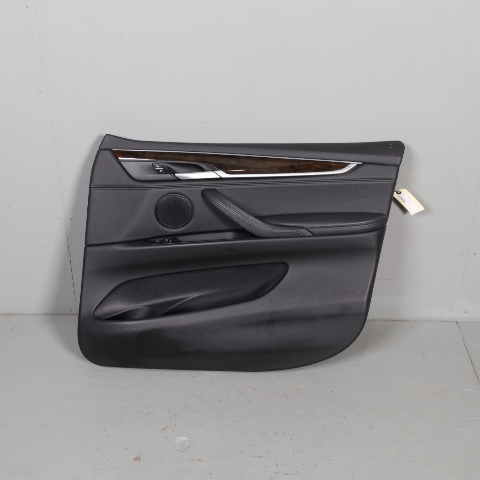 2014-2018 BMW X5 Right Front Door Panel Black 51417369954 OEM Used