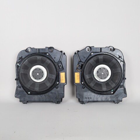 BMW 528i 535i 550i 640i 650i Floor Speaker Subwoofer Pair 65139169687 OEM