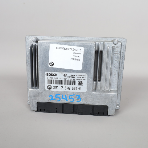 BMW 550i 650i 750i X5 4.8 N62 Engine Computer Module ECU ECM DME 7578458 OEM Used