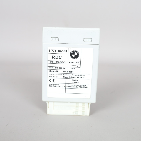 BMW 128i 328i 528i 535i X5 328i 650i Tire Pressure Module 36236778387 OEM Used