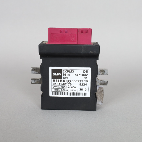 2014 BMW 528i Fuel Pump Control Module 16147371832 OEM Used