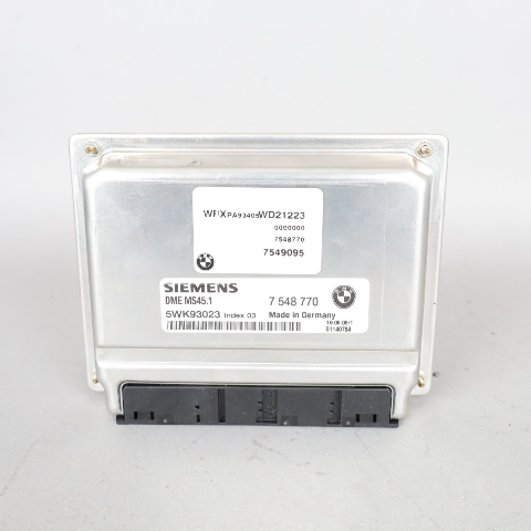 2004 2005 BMW X3 3.0 Engine Computer Module ECU ECM DME 12147549095 OEM Used