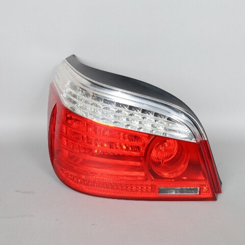 2008-2010 BMW 528i 535i 550i M5 Left Tail Light LCI 63217180515 OEM Used