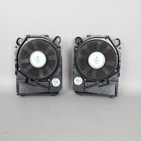 2008-2013 BMW 328i 335i M3 X1 Floor Speaker Subwoofer Pair 65139143143 OEM Used