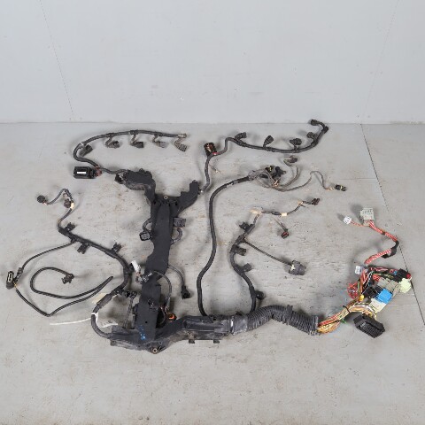 2006-2010 BMW M5 M6 S85 V10 Engine Wire Wiring Harness 12517838569 OEM Used