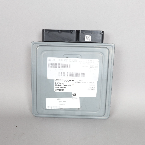 2007-2008 BMW 328i N51 Engine Computer Module ECU ECM DME 12147576638 OEM Used