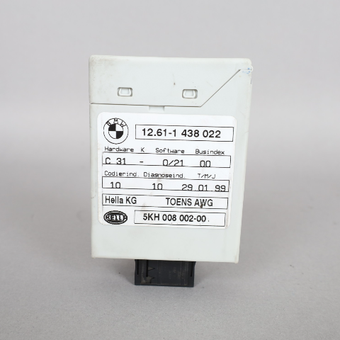 1996-2002 BMW Z3 E36 Oil Level Temperature Module 12611438022 OEM Used