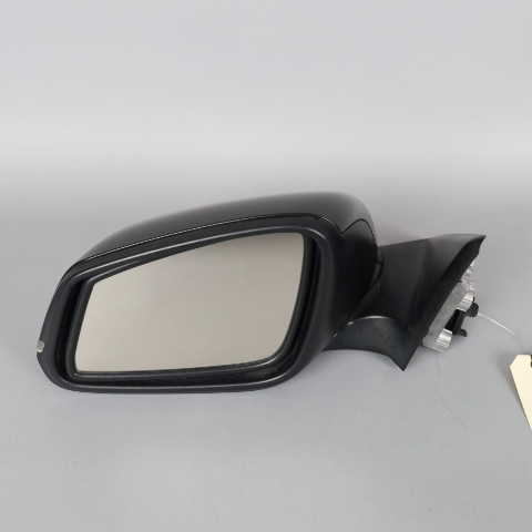 2013-2015 BMW 328i 335i Door Mirror Left Side View Black 51167345673 OEM Used