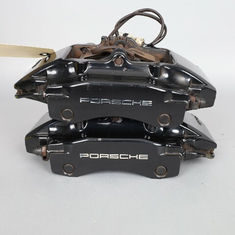 1999-2012 Porsche 911 996 Rear Brake Calipers Brembo Set Pair Black OEM Used