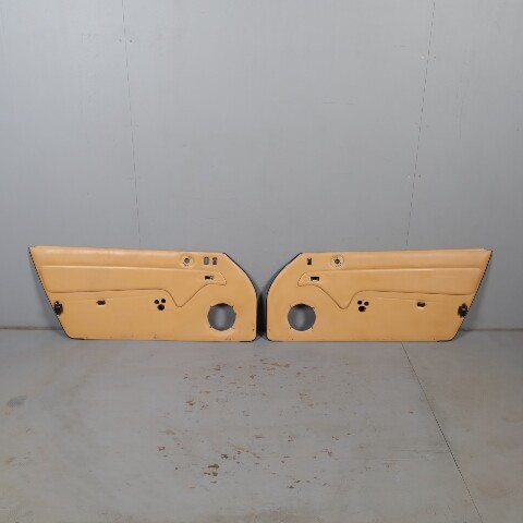 1995-1998 Porsche 911 993 Door Panels Pair Set Left Right Beige OEM